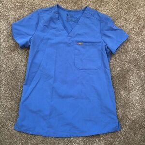 Figs Catarina Scrubs in Ceil Blue